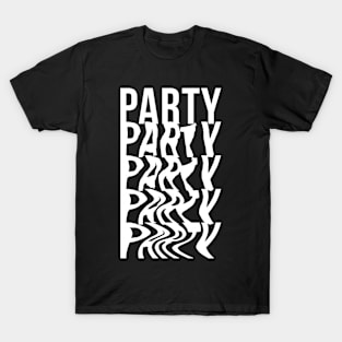 crazy party logo T-Shirt